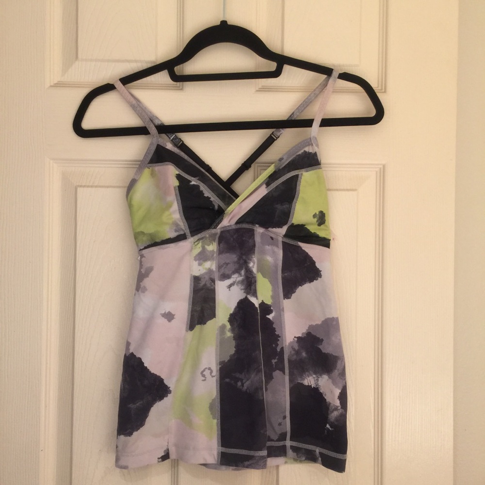 Lululemon rehearsal tinted canvas tank